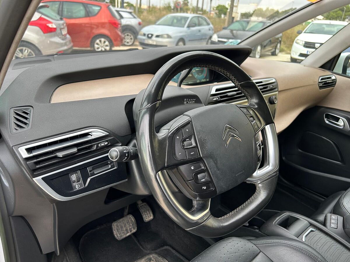 CITROEN C4 GRAND PICASSO 2.0 BLUE-HDI AUTO SPANISH LHD IN SPAIN 83K 7 SEATS 2014